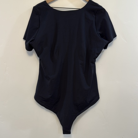 PINSY NWT black Black Fitted bonded t-shirt shapesuit - Picture 5 of 9